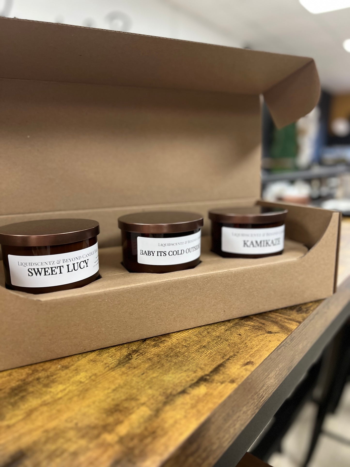 TRIO CANDLE SET