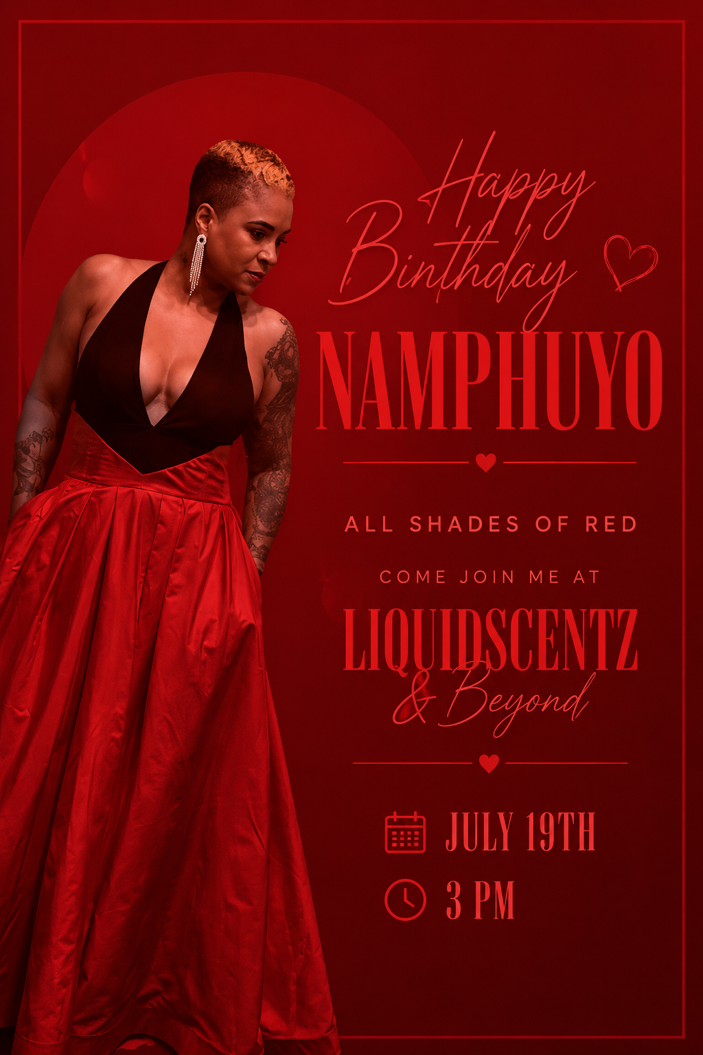 NAMPHUYO’S Birthday (Private) July 19 @3