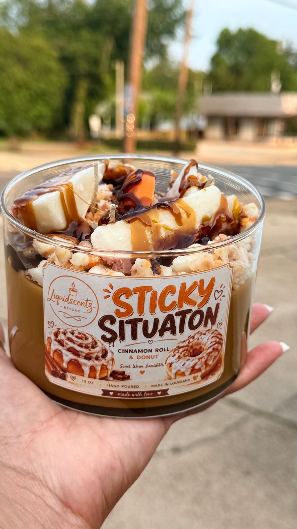 LARGE 16 OZ DESSERT CANDLES WICK OR WICKLESS