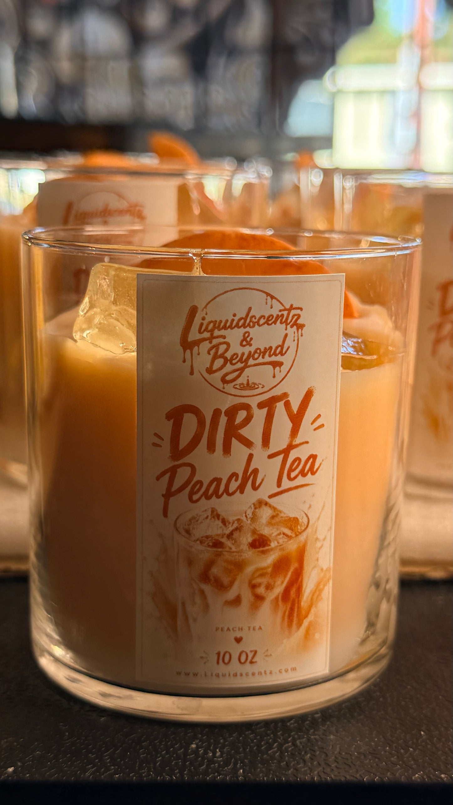 10 Oz MATCHA/ BOURBON inspired Candles