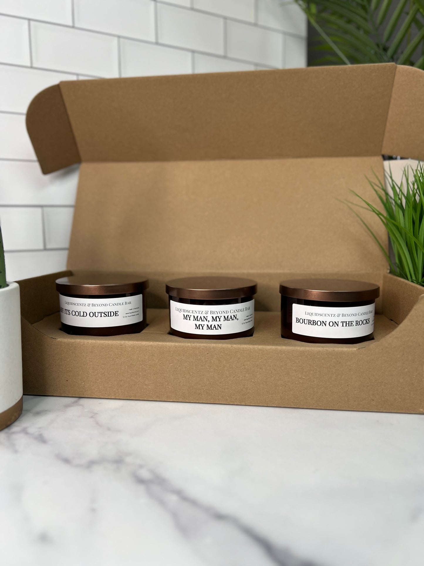 TRIO CANDLE SET