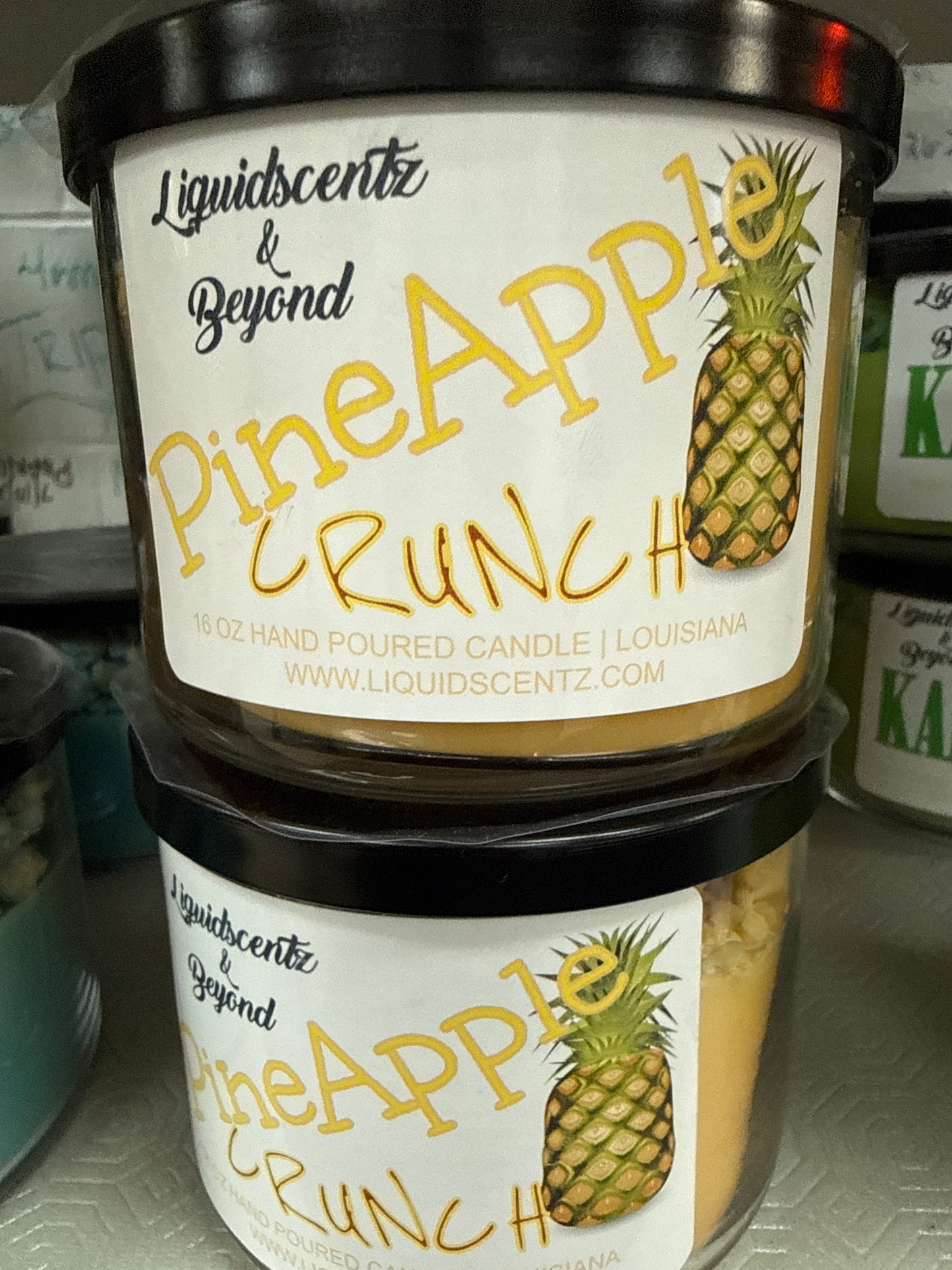 LARGE 16 OZ CANDLES WICK OR WICKLESS