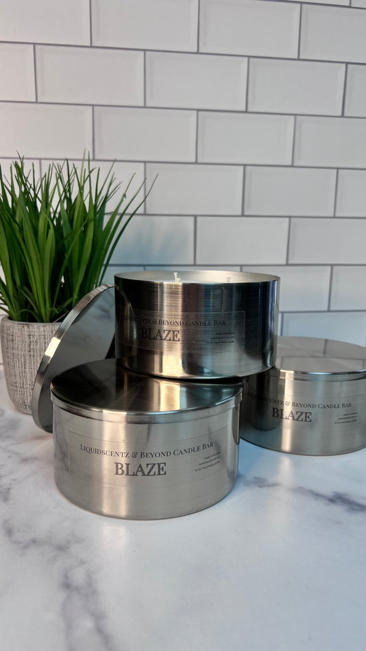 17 OZ CROME CANDLE