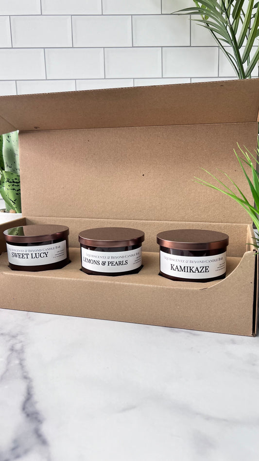 TRIO CANDLE SET