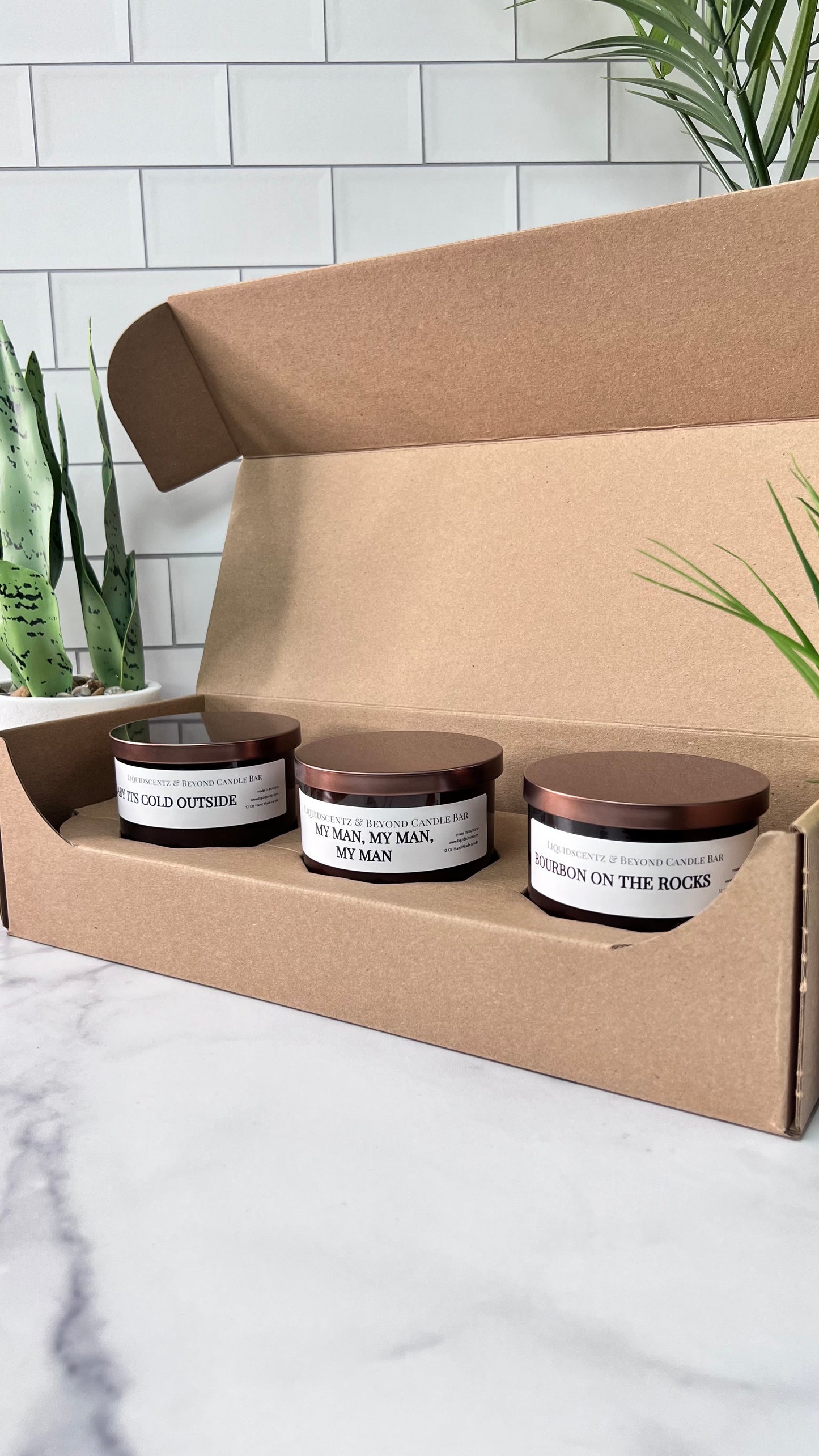 TRIO CANDLE SET