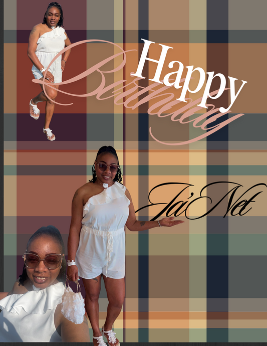 JA’Net's 48 SHADES OF PLAID BIRTHDAY PARTY SUNDAY NOV 16TH @3 private