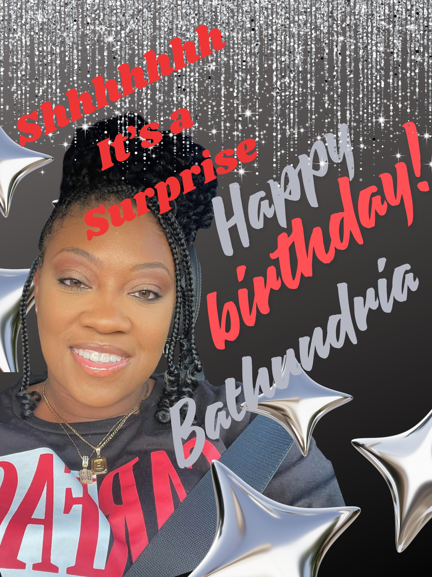 SHHHHHHHH IT'S A SURPRISE Jan 23 @ 7 BATHUNDRIA